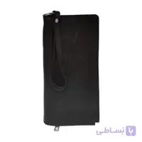 کیف جا دسته چکی چرم طبیعی