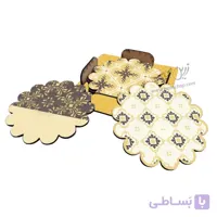 ست زیر لیوانی همراه با پایه مدل CO03T001