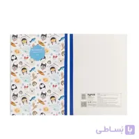 دفتر پرونت یک خط پاپکو 40 برگ کد 917412