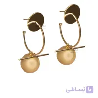 گوشواره مدل آویزدار توپی کد erw0025