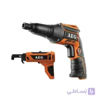 پیچ گوشتی خشابی شارژی AEG مدل BTS18BL+SET1820 ا AEG cordless screwdriver model BTS18BL + SET1820