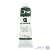 رنگ روغن تکی وستا مدل Sap Green 37 حجم 37 میلی لیتر