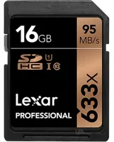 کارت حافظه لکسار Lexar SDHC 16 GB (95mb/s) 633X