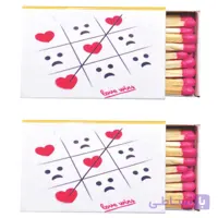 کبریت مدل قلب بسته 2 عددی