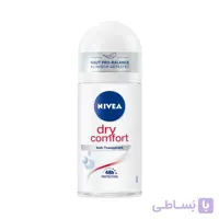 رول ضد تعریق زنانه نیوآ مدل Dry Comfort حجم 50 میلی لیتر ا Nivea Dry Comfort Deodorant Antiperspirant Roll-On 50 ml کد 409335