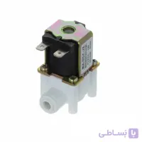شیر برقی دستگاه تصفیه آب دو سر فیتینگی ۲۴ ولت