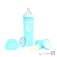 شیشه شیر 330 میل پاستل آبی تویست شیک Twistshake