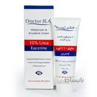 كرم مرطوب کننده اوسرین و اوره 10 درصد دکتر ژیلا 75 میل Doctor Jila Moisturizer And Emollient 10Urea Cream