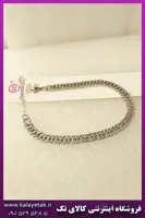 دستبند کارتیه مکعبی نقره ای استیل