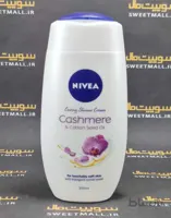ژل حمام نیوا 250 میل سر و صورت و بدن nivea cashmere