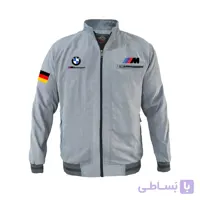 کاپشن بهاری طوسی bmw motorsport