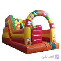 قلعه بادی کودک مدل رنگین کمان باب اسفنجی