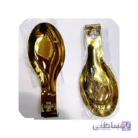 زیرقاشقی کنارگازی استیل طلایی