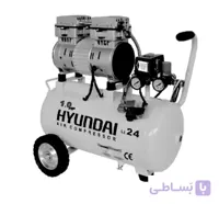 کمپرسور باد 24 لیتری بی صدا هیوندای مدل AC-1024