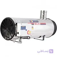 جت هیتر گازوئیلی نیرو تهویه البرز- دودکش دار مدل QEL - 35