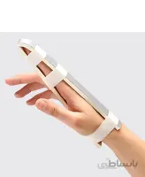 آتل آلومینیومی انگشت با فوم فشرده Alumafoam طب و صنعت ا TeboSanat Alumafoam Finger Splint