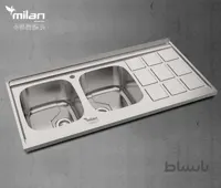 سینک ظرفشویی استیل میلان مدل 8016