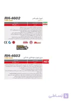 مینی اینورتر جوشکاری رونیکس 180 آمپر کد RH-4603