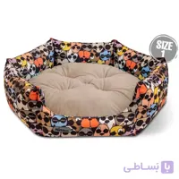 جای خواب شش ضلعی سگ و گربه نیناپت مدل VIP عینک ا Ninapet Hexagon Bed For Dogs And Cats Glasses Model