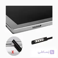 شارژر تبلت سرفیس 1 و 2 مایکروسافت اورجینال 12 ولت 3.6 آمپر