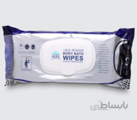 دستمال مرطوب پاک‌کننده بدن 90 عددی ا BODY BATH WIPES, 90 pcs