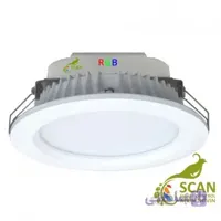 چراغ سیلندری توکار سفید و آفتابی و RGB هم زمان