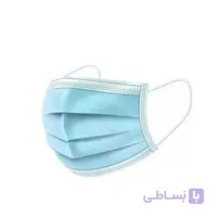 ماسک سه لایه کشدار دایا ملتبلون دار آبی بسته ۱۰ عددی ا Daya multiblon stretch 3-layer mask blue 10piece