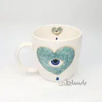 ماگ چشم نظر سرامیکی و دستساز طرح ۲4