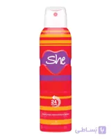 اسپری دئودورانت زنانه شی مدل Happy حجم 150 میلی لیتر ا She Happy Spray For Women 150ml