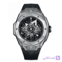 ساعت مچی مردانه هابلوت مدل Hublot Unico Sang Bleu2Titanium