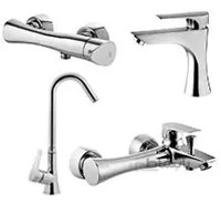 ست شیرآلات دنیل کروم اوج ا daniel set