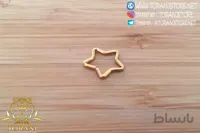 پیرسینگ گوش طرح ستاره