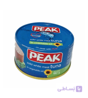 کنسرو ماهی تن در روغن گیاهی 180 گرم پيک