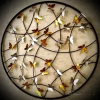 دیوارکوب فلزی مدرن کد IGD-128