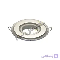 قاب هالوژن لعاب دار دورشیشه ای پلاستیکی کد 2005