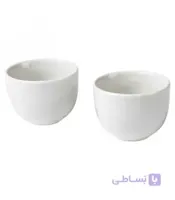 فنجان قهوه خوری ایکیا مدل LJUVARE ست 2 تایی