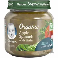 پوره سیب اسفناج و کلم گربر gerber