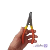 انبر خار باز کن سر کج ۷ اینچ یا ۱۷۵ میلی متری