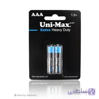 باتری نیم قلمی معمولی یونی مکس Unimax