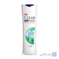 شامپو کلیر Clear ضد شوره زنانه مدل Ice Cool Menthol وزن 330 میل