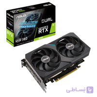 کارت گرافیک ایسوس مدل ASUS DUAL Gaming GeForce RTX 3060 O 12GB GDDR6