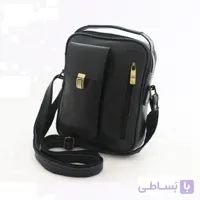 کیف چرم طبیعی اسپورت دستی و دوشی مدل آرنیکا مشکی