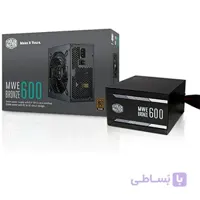 کولر برنز MWE 600 کولر ، منبع تغذیه 600 واتی با 80 برنز معتبر ، 3 سال گارانتی