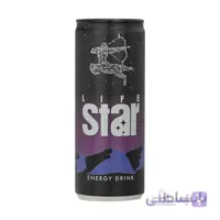 نوشابه انرژی زا گازدار 250 سی سی لایف استار