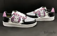 کتونی نایک ایرفورس۱ طرح اسکلت ا Nike Air Force 1 custom