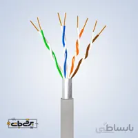 کابل 4 زوج هوایی 0.6 روکش مس برند وحدت الکتریک