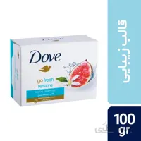 صابون زیبایی کرمی با رایحه انجیر و شکوفه پرتقال داو - 100 گرمی ا Dove Go Fresh Restore Beauty Cream Bar - 100 gr کد 330344