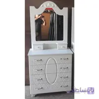 دراور چهار کشو با آینه مدل آرامش