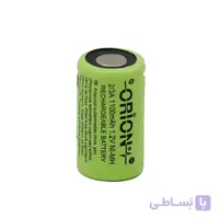 باتری شارژی 1/2 ولت 1100 میلی آمپر اوریون سایز 2/3A
