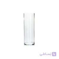 گلدان شیشه ای استوانه ای دهانه 8 - در سایز های مختلف